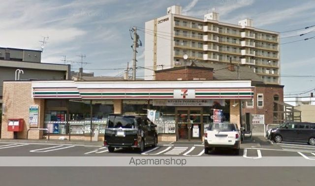 コンビニ　セブンイレブン札幌発寒４条店（コンビニ）まで450m