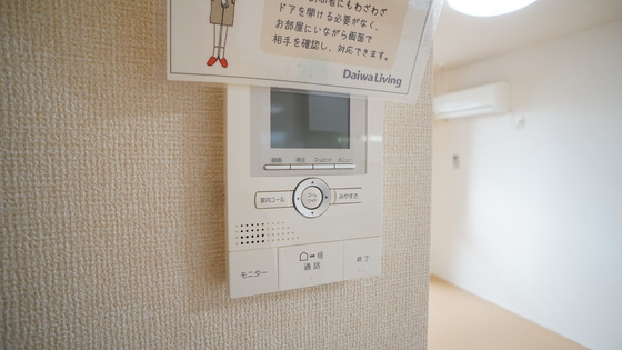 セキュリティ　カメラ付きインターホン