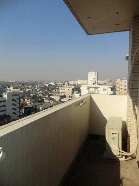 眺望　嬉しいバルコニーー付