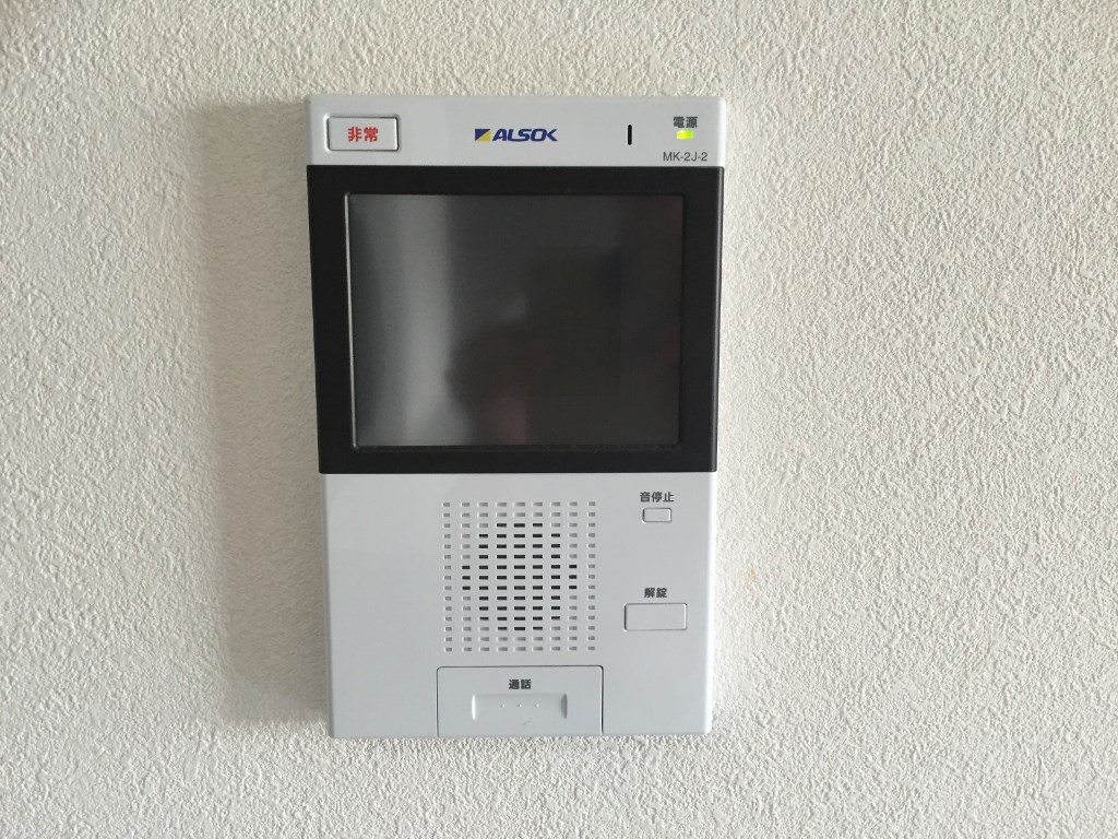 セキュリティ　ＡＬＳＯＫ警備機能付きＴＶインターホン