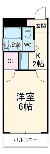 シティホームズ中山の間取り写真