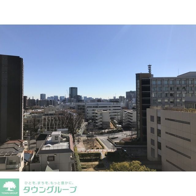 眺望　バルコニーからの眺望（2022年３月撮影）