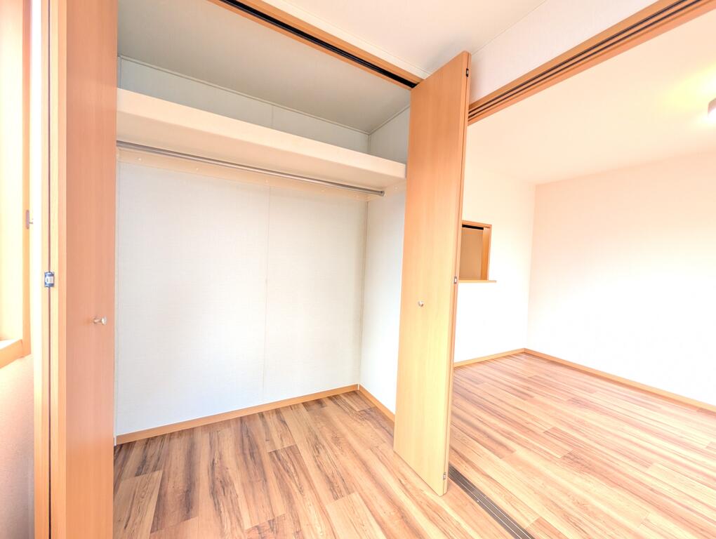 収納　広いクローゼット、容量十分！