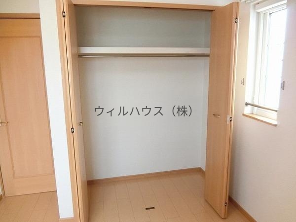 収納　クローゼット！