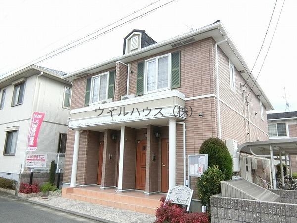 建物外観　全室角部屋！お洒落な外観！