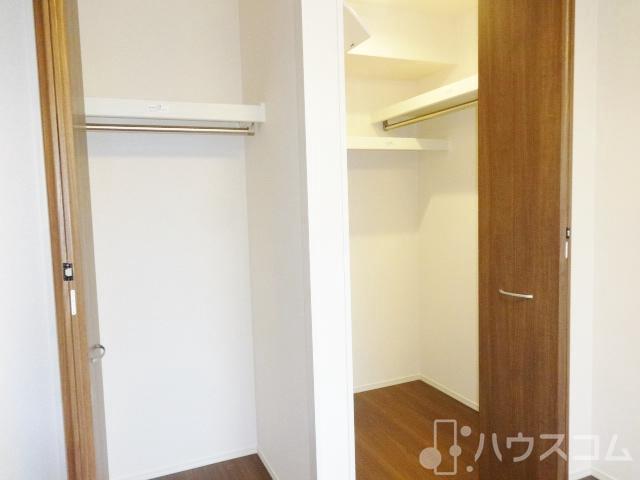 収納　ウォークインクロ―ゼットです。