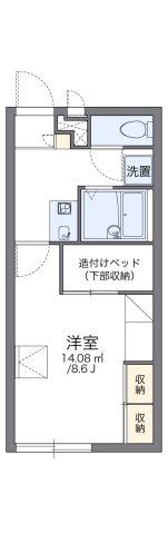 レオパレスTENNOJIの間取り写真