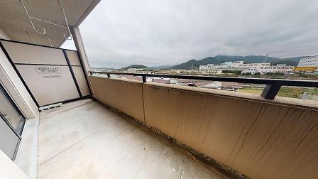 バルコニー　バルコニーからの景色