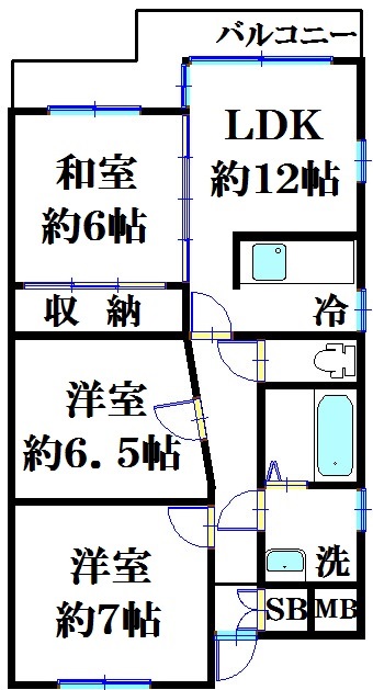 JAIRO東金の間取り写真
