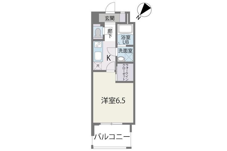 ウェルブライト博多の間取り写真