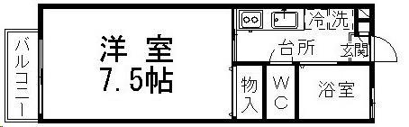エルフ台原の間取り写真