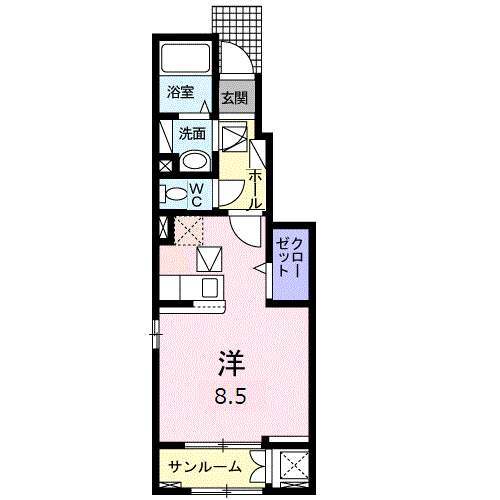 ルーチェクレアIIAの間取り写真