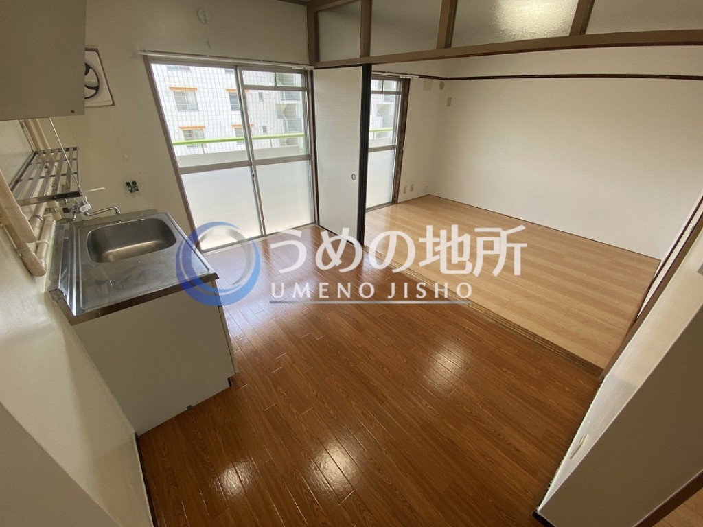 ＪＲ久大本線 南久留米駅 徒歩44分 5階建 築51年の居間写真