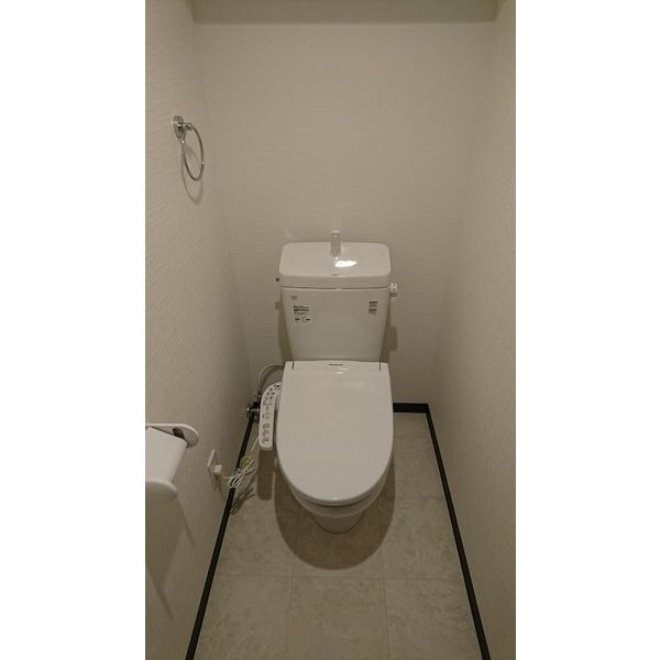 地下鉄南北線 すすきの駅 徒歩11分 5階建 築9年のトイレ写真