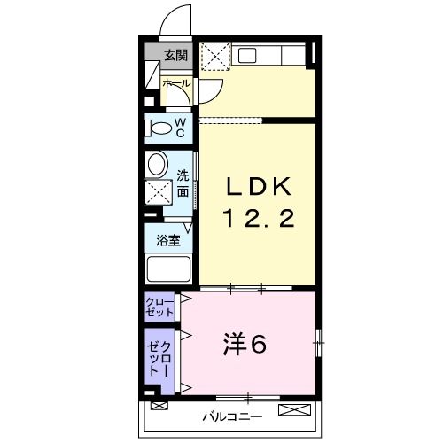南海本線 高石駅 徒歩9分 2階建 築13年の間取り写真