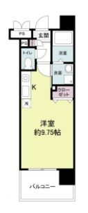 アーバンパーク天神東の間取り写真