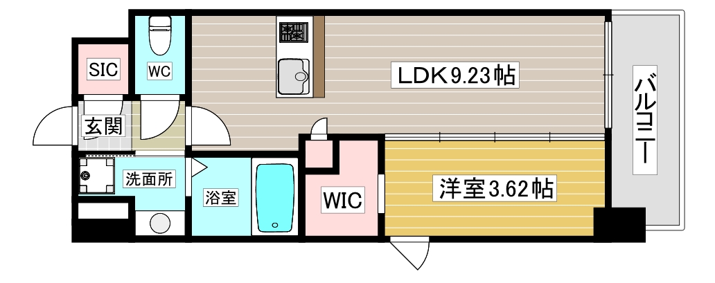 Bris西宮の間取り写真