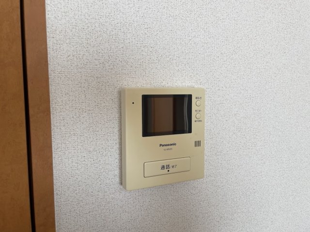 セキュリティ　モニター付きインターホンです