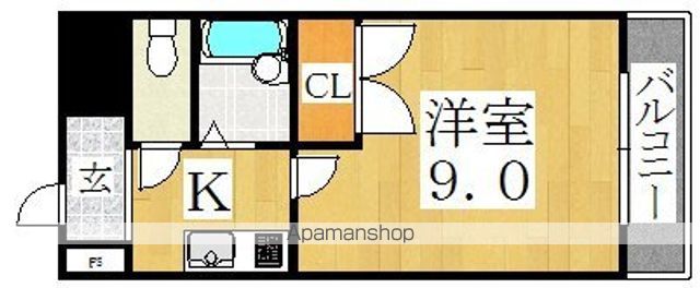 地下鉄御堂筋線 長居駅 徒歩5分 4階建 築33年の間取り写真