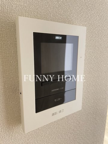 セキュリティ　来客時も顔が見えて安心のモニターフォン♪