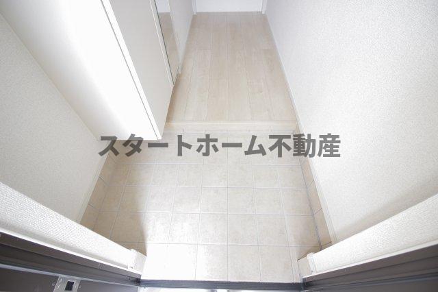 玄関　ゆったりとした玄関です