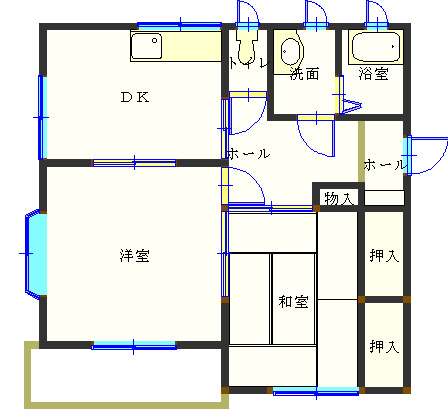 メゾンいぶき_間取り_0