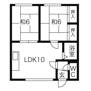 ＮＯＯＮ西野IIの間取り