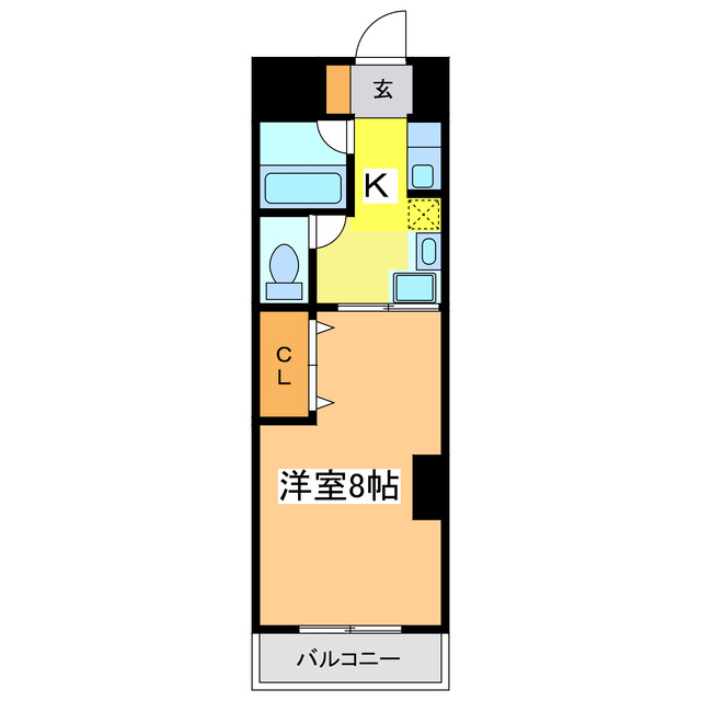 サニーメイトとがわの間取り