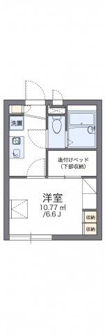 レオパレス手柄駅前の間取り