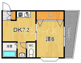 サンパーク3の間取り