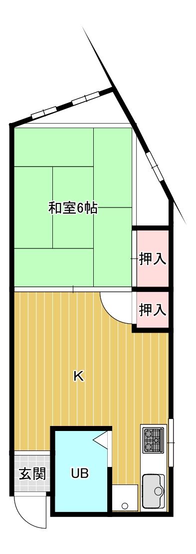 昭和ハイツの間取り