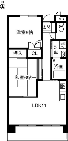 アネックス一宮駅前の間取り