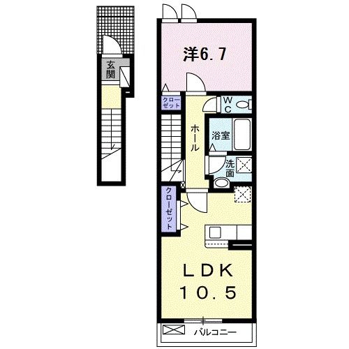 ジラソーレ　IIIの間取り