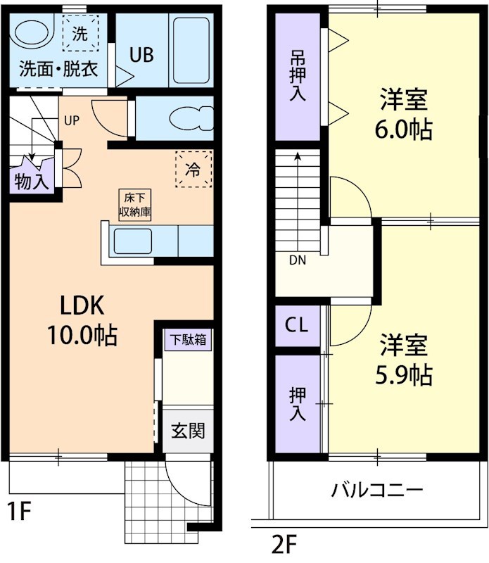 ＣＡＳＡ　ＤＯＭＡＮＩの間取り