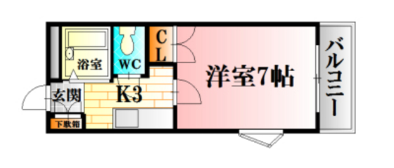 第二大下ビルの間取り