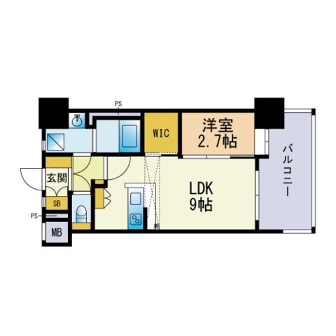 エンクレスト空港通りの間取り