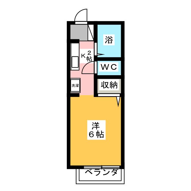 第５五月ハイツの間取り