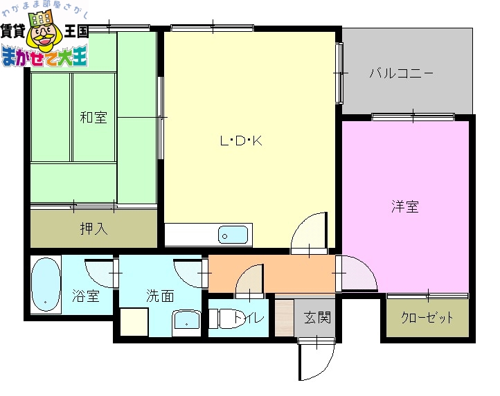 野上ビルの間取り