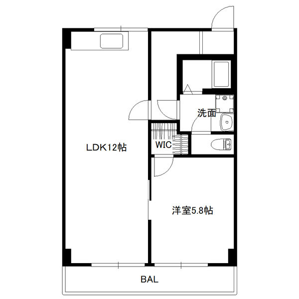 【東山ハイホームの間取り】