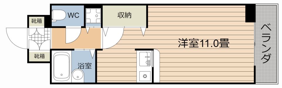 エスタディオ鴨池の間取り