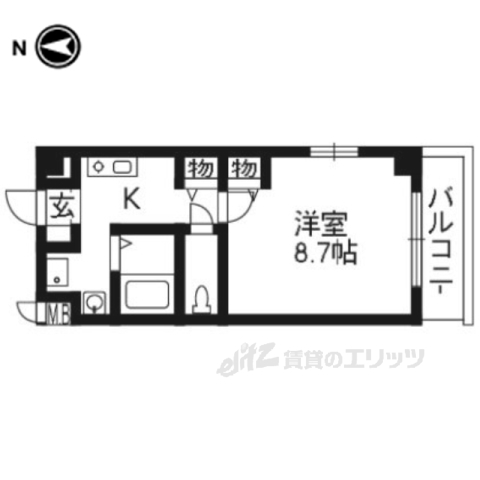 Ｍ’プラザ津田駅前十一番館の間取り