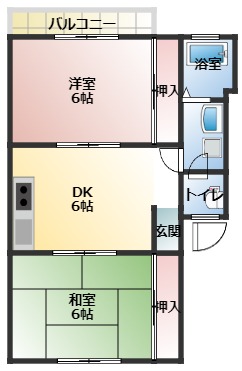 シャトーコスモスIの間取り