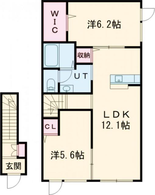 メゾンシュシュプレミアムの間取り