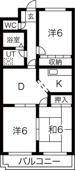 エスパース21の間取り