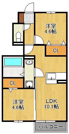 リバーフィールドの間取り