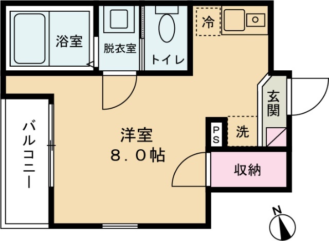 ヴィラセゾン船橋本町IIの間取り