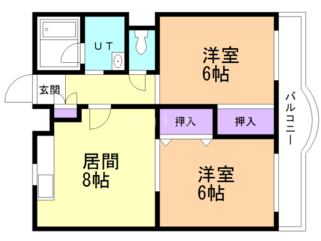 メトロポリスの間取り