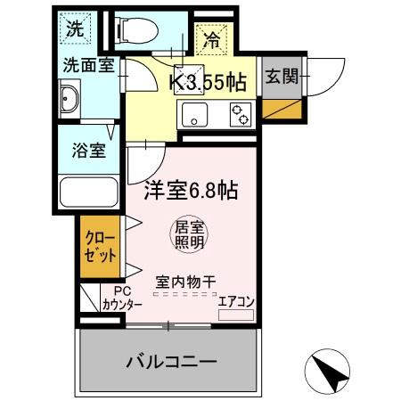 フォーチュンXの間取り