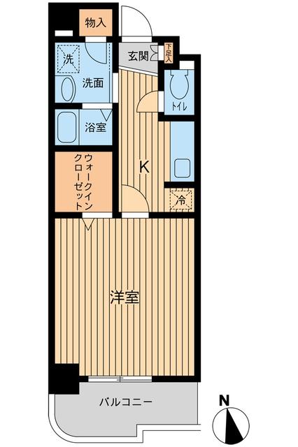 川崎市宮前区馬絹のマンションの間取り