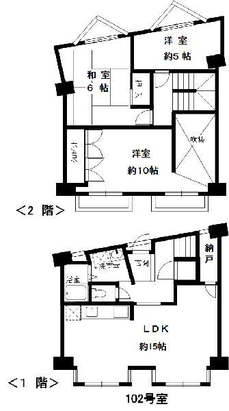 ヴィアセッテ箕面の間取り